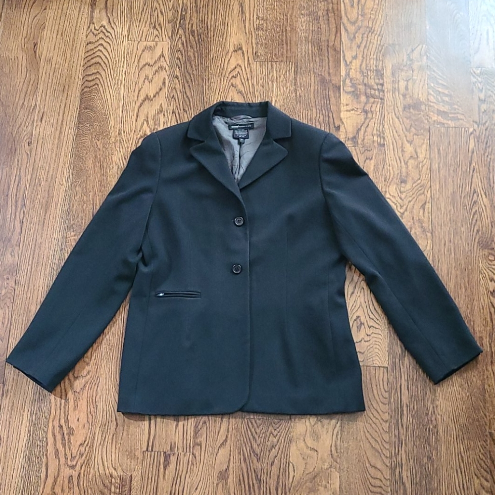 Slates Essentials Women's Black Blazer sz Medium